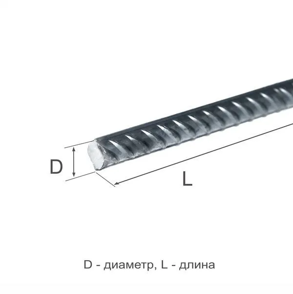 Арматура рифленая 12  А500С ГОСТ 34028-2016 - 0